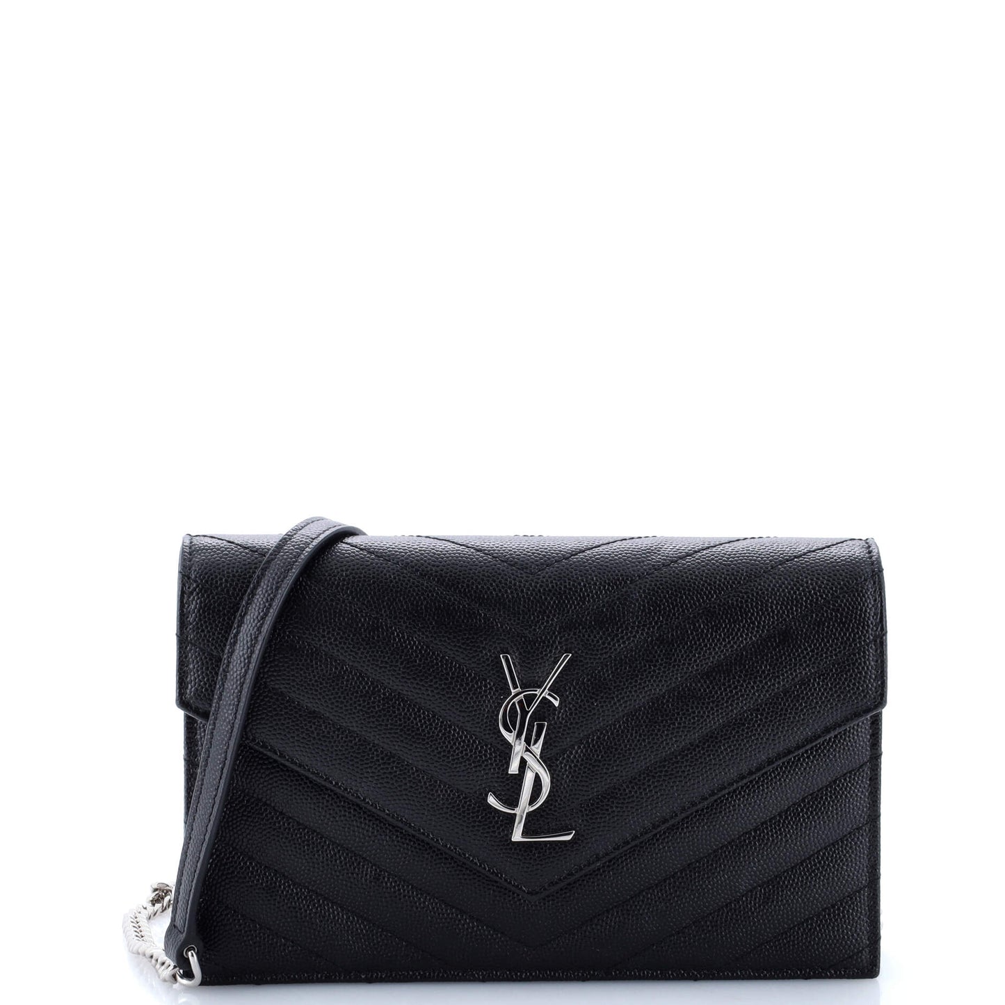 YSL Saint Laurent Saint Laurent Trending Classic Wallet On Chain Leather Matelasse Crossbody Bag