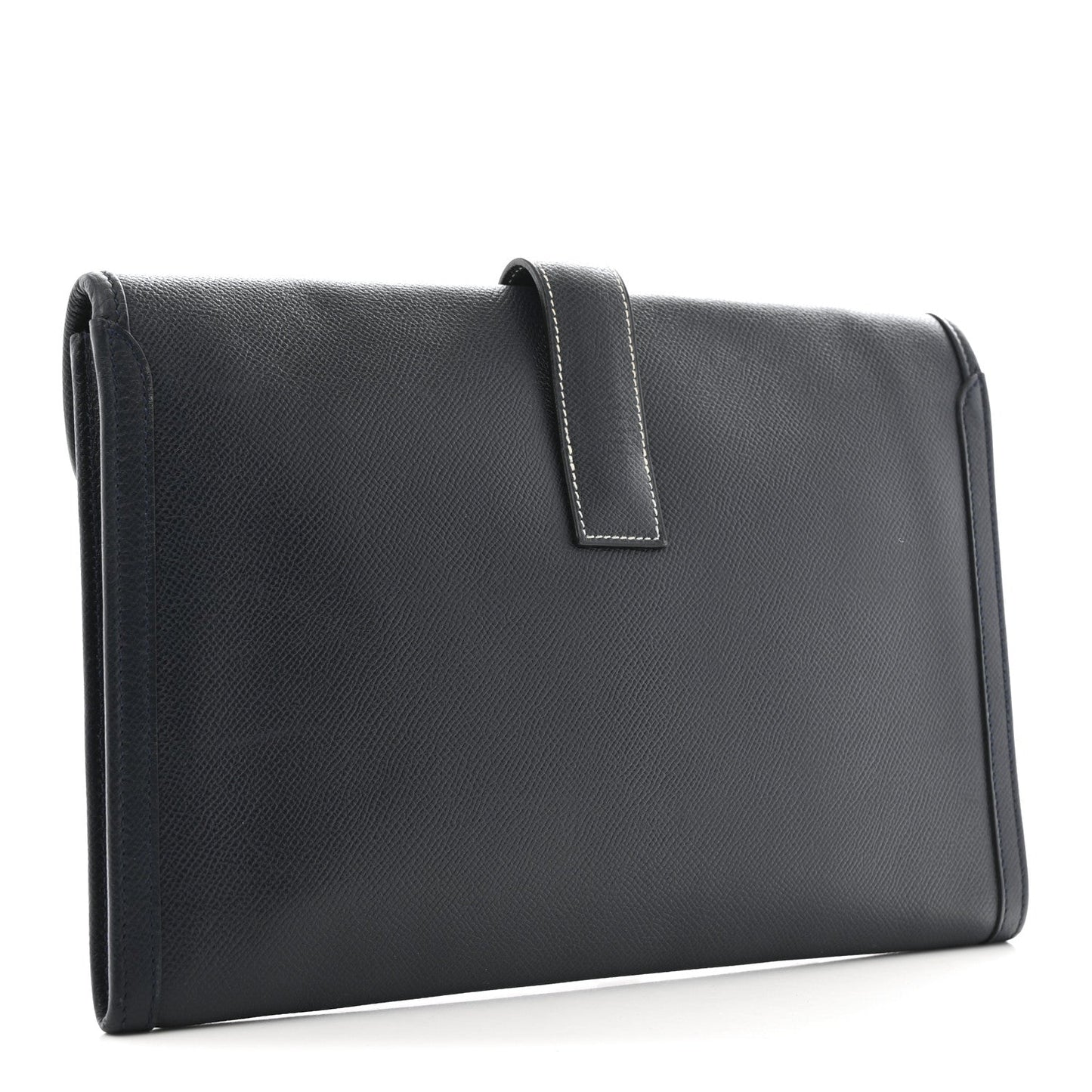 Hermes Epsom Jige Pm Clutch Bleu Clutch Bag