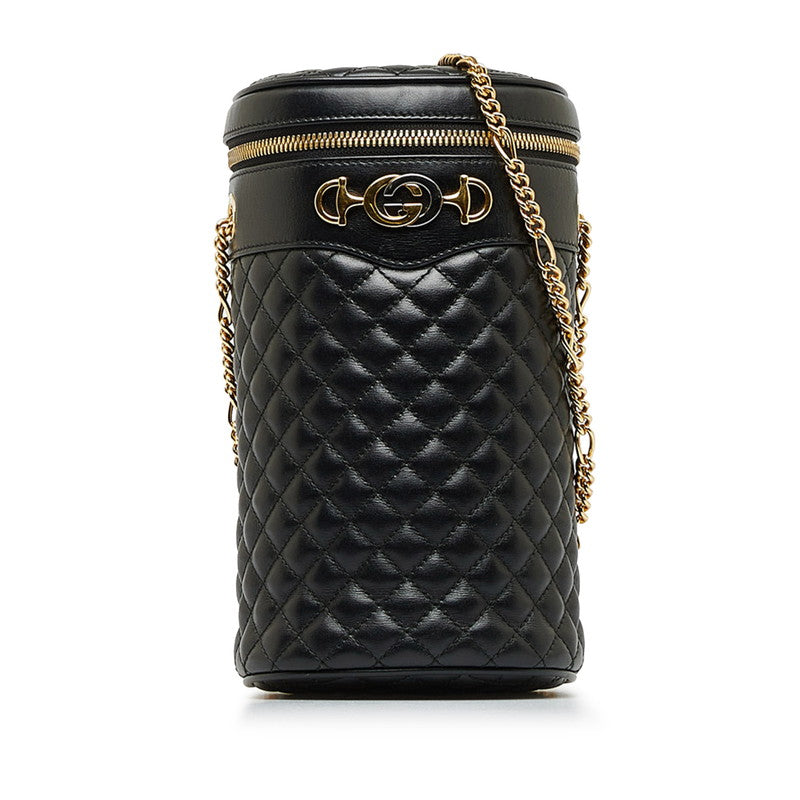 Gucci Zumi Horsebit Bag Leather Bucket Bucket Bag