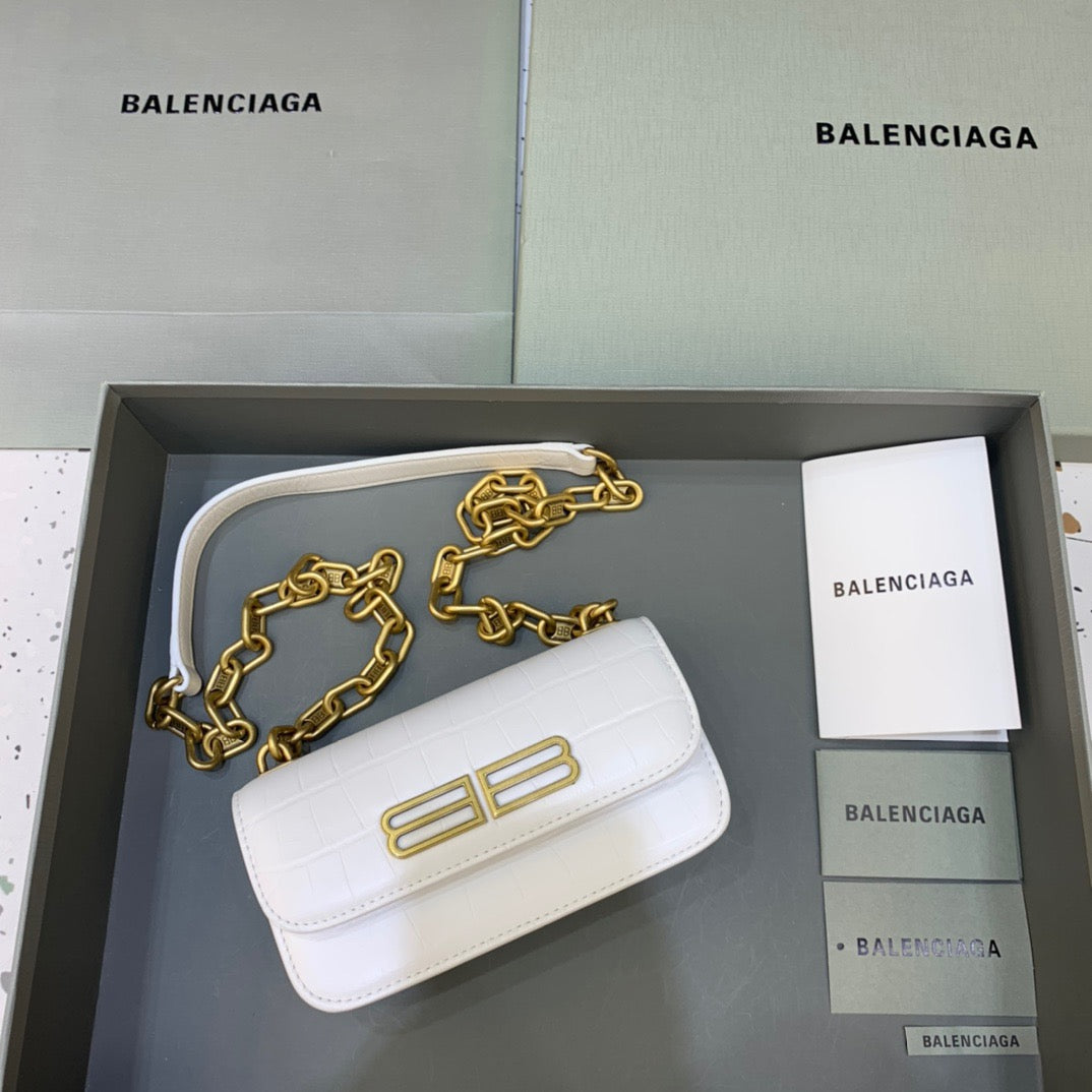 Top Quality Gossip On Shoulder Bag For White Small