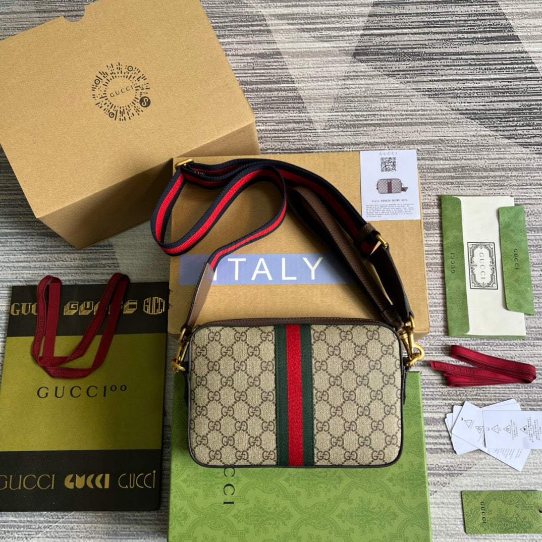 gg Ophidia gg , ’s Beige Shoulder Bag