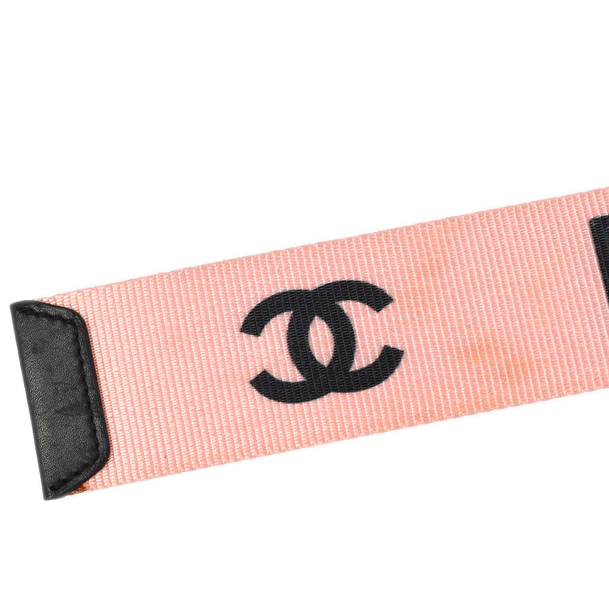 Chanel Cassette Tape Belt Pink 04P #75/30 Small Good