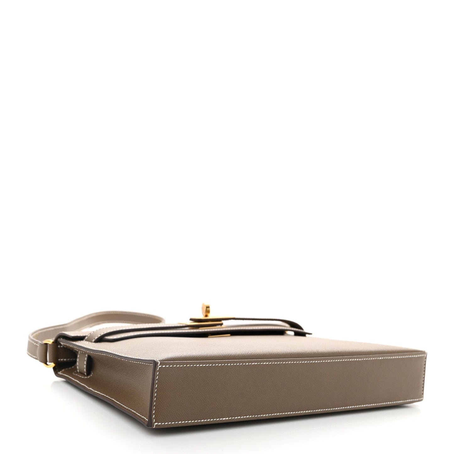 Hermes Madame Calfskin Kelly Elan Etoupe Handbag Travel Bag Elan Etoupe 1732939