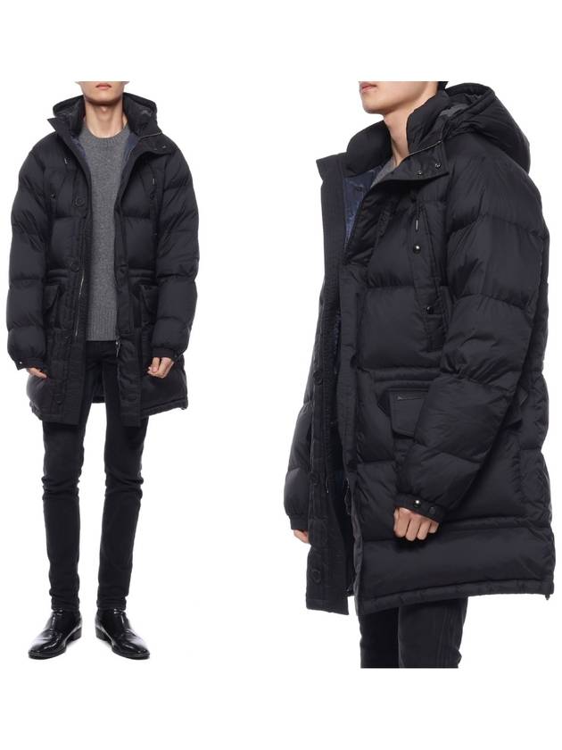 Burberry Luxury Benson Goose Down Padding Handbag Black Travel Bag