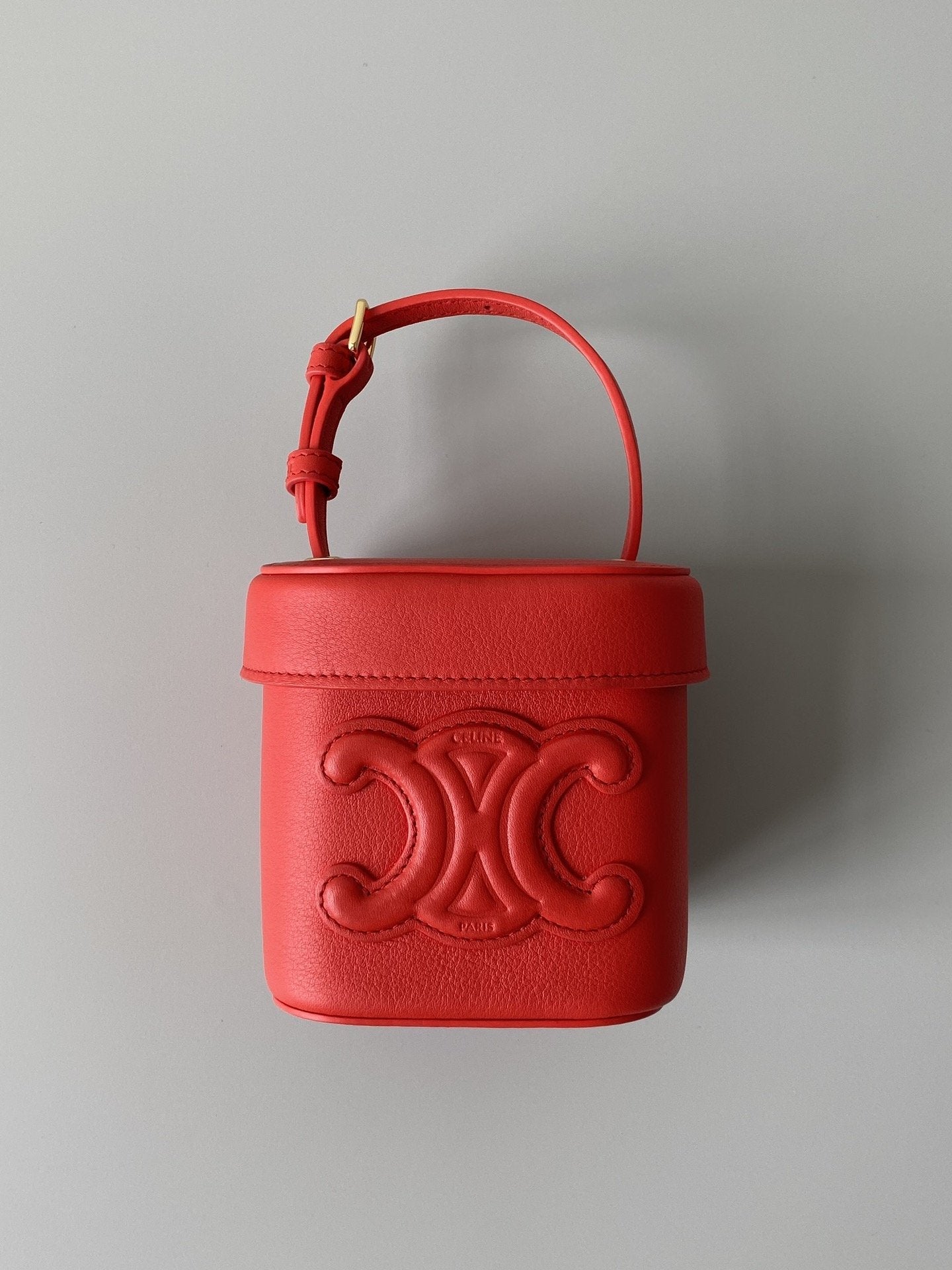Top Quality Box Cuir Triomphe For Women Red Small Travel Bag