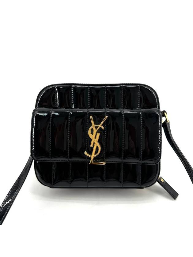 YSL Saint Laurent Saint Laurent Trending Patent Vicky Bag Cross Small Travel Bag