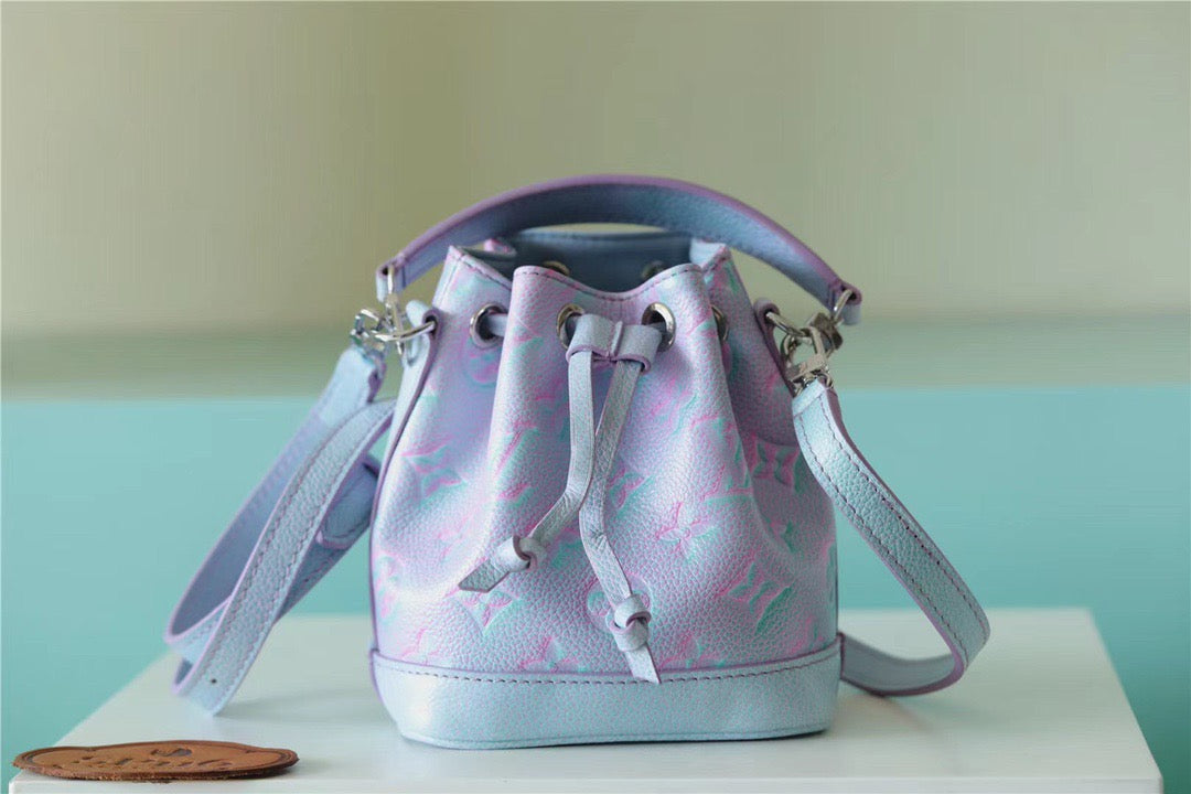 Top Quality Nano Noe Empreinte Light For Monogram Blue Crossbody Bag