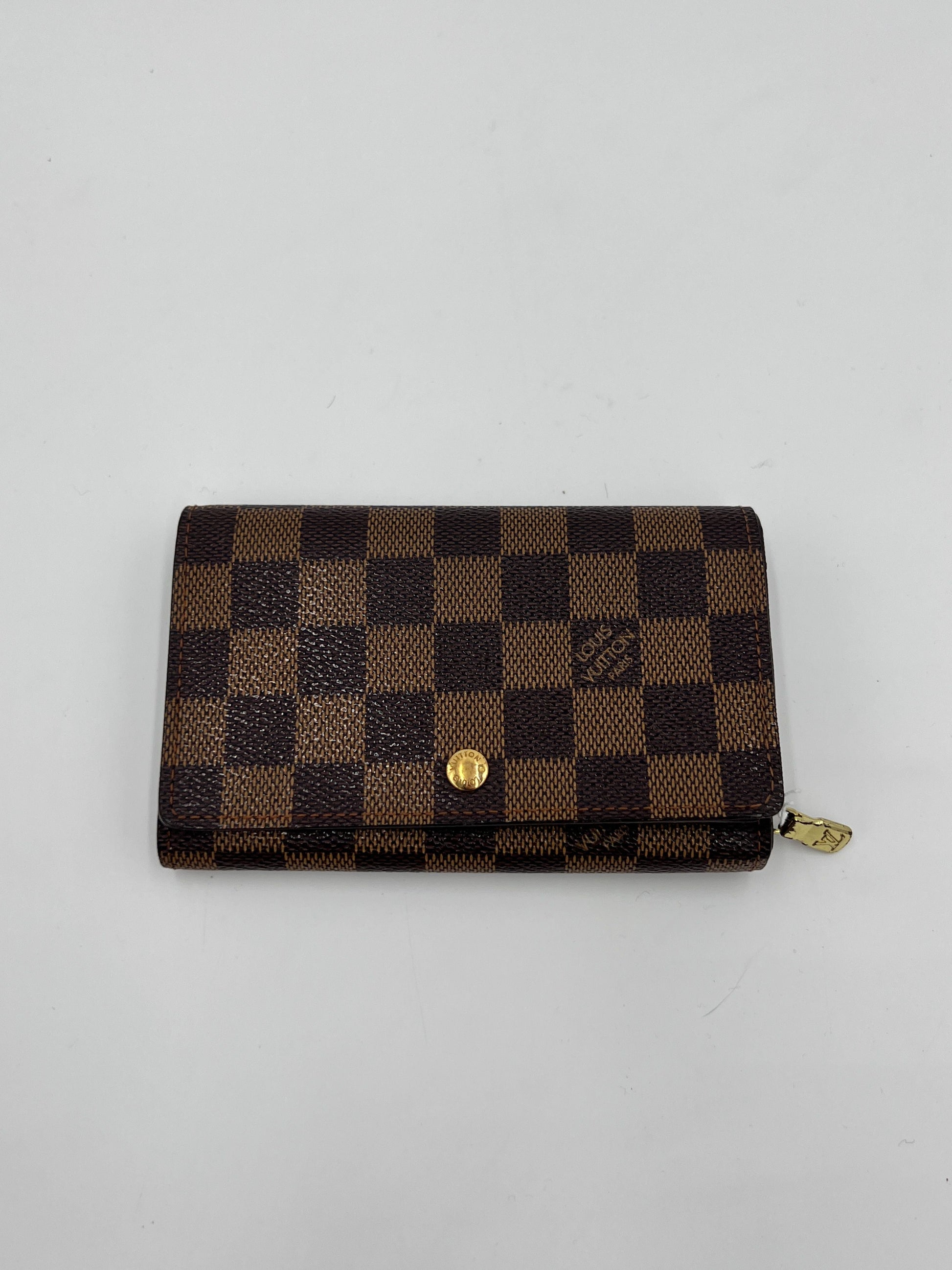 Louis Vuitton | Bags | Louis Vuitton Damier Ebene Portemonnaie Tresor Wallet