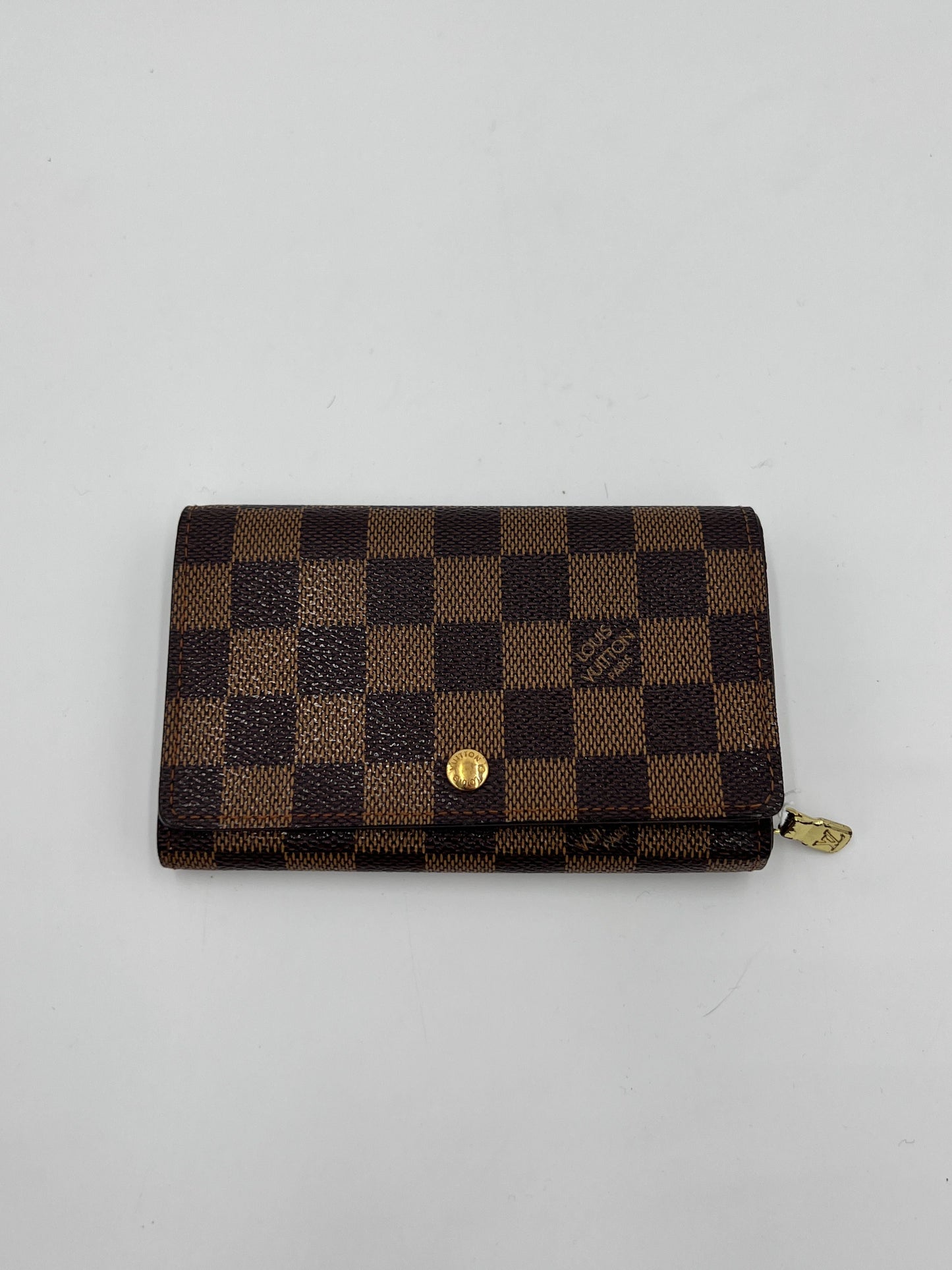 Louis Vuitton | Bags | Louis Vuitton Damier Ebene Portemonnaie Tresor Wallet