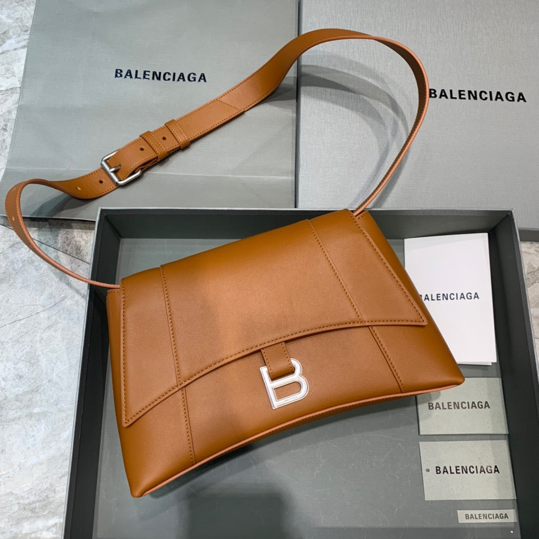 Top Quality Downtown Shoulder Bag In For Brown Small