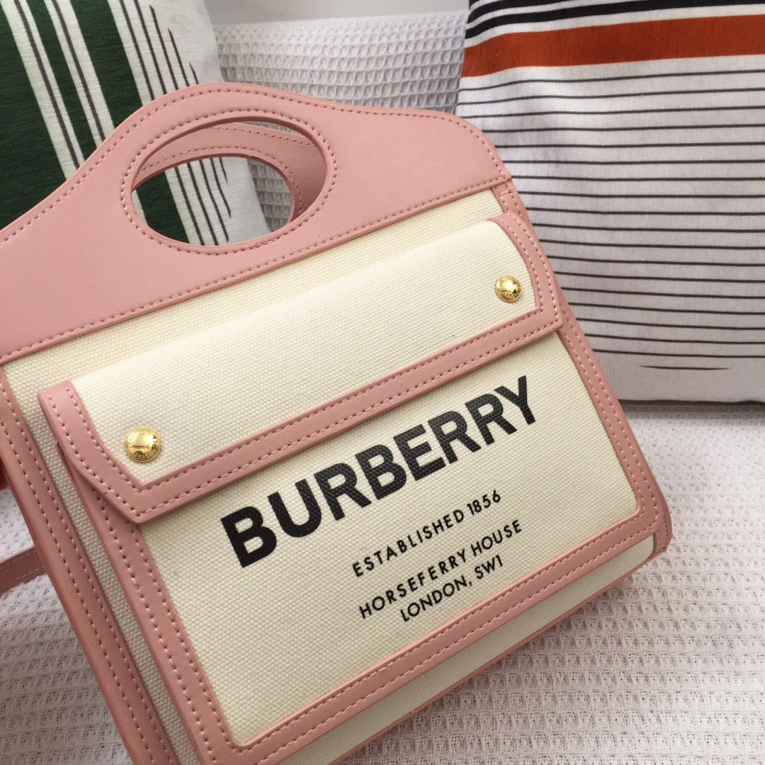 Top Quality Two Tone And Pocket Bag Canvas Mini Travel Bag 104In265Cm 2796
