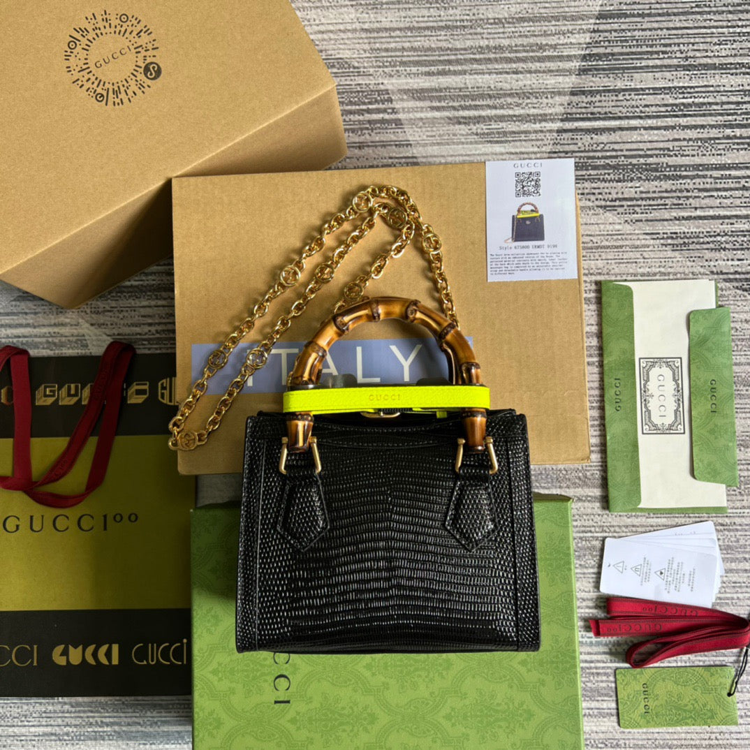 gg Lizard , ’s 7.9in Green Mini Tote Bag 79In20Cm Beaunoirrbeaunoirr