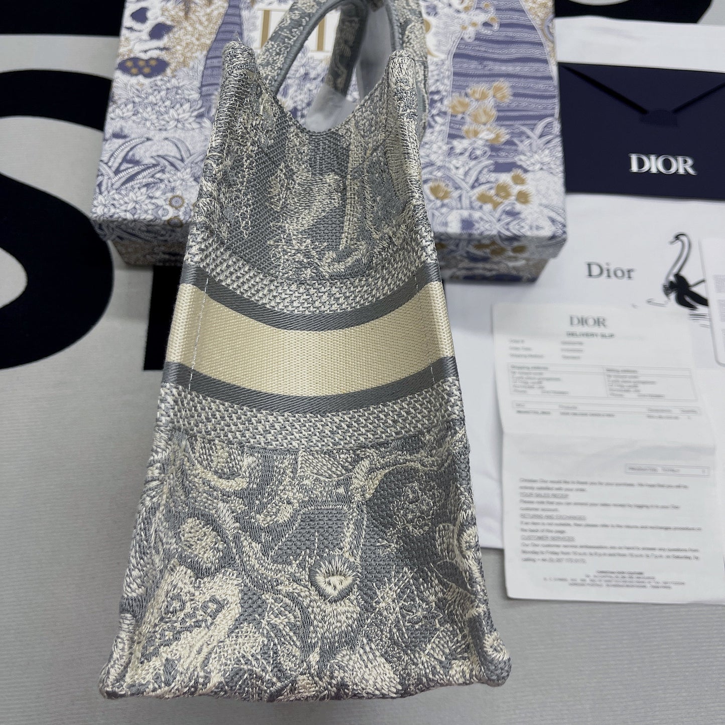 Book Cd Grey Small Book Tote Bag