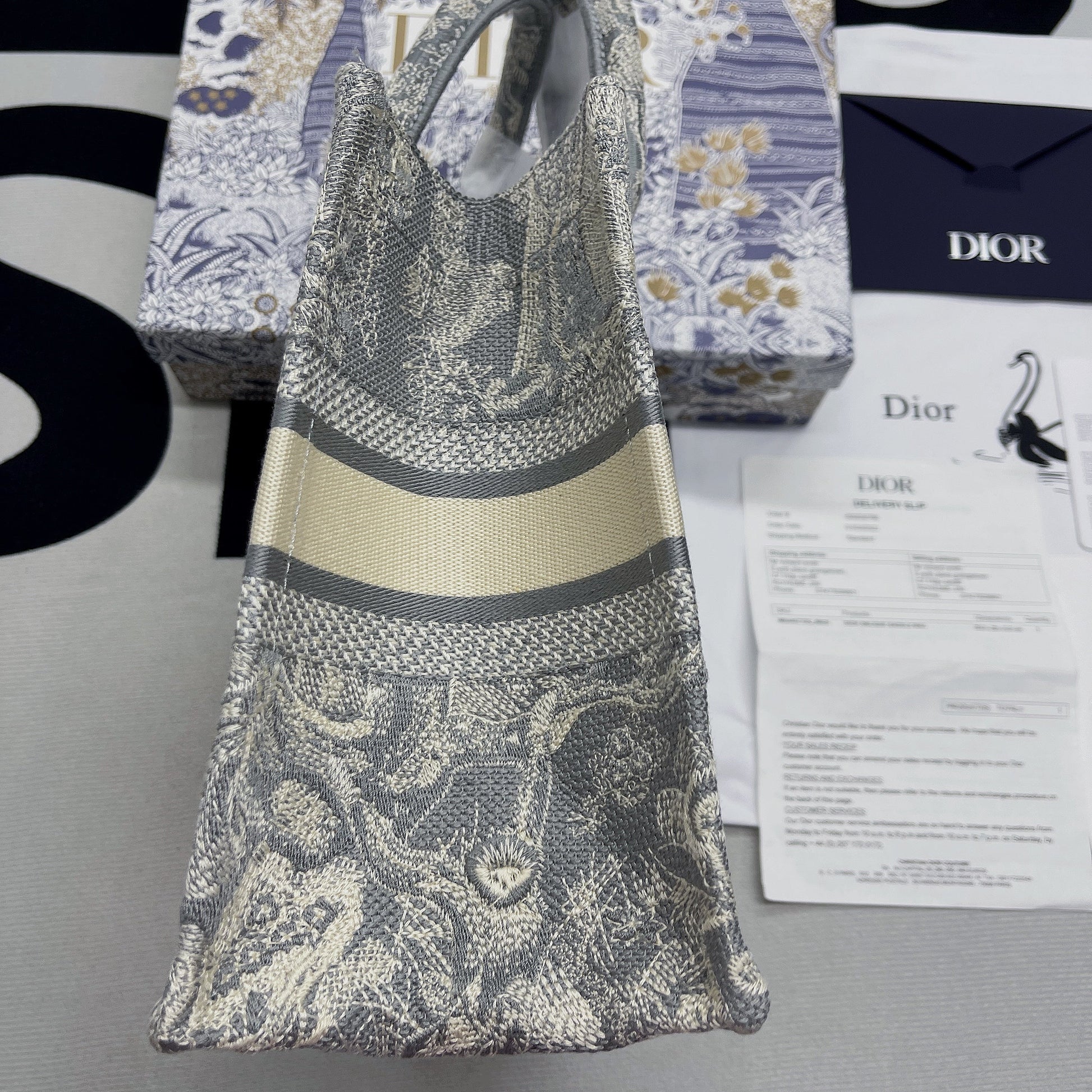 Book Cd Grey Small Book Tote Bag