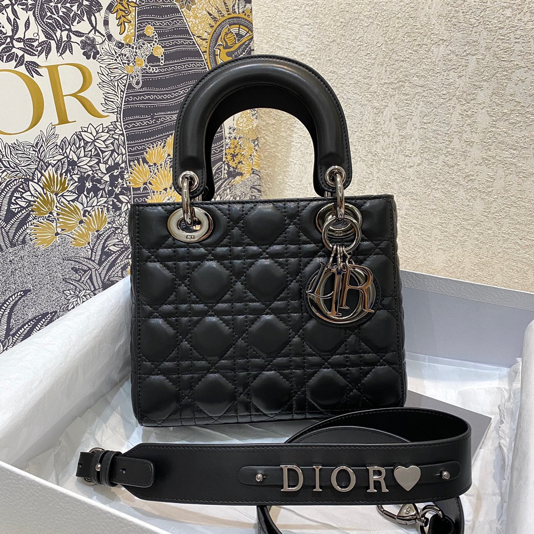 Top Quality Lady Bag Sitop Qualityer Hardware Black Small Crossbody Bag
