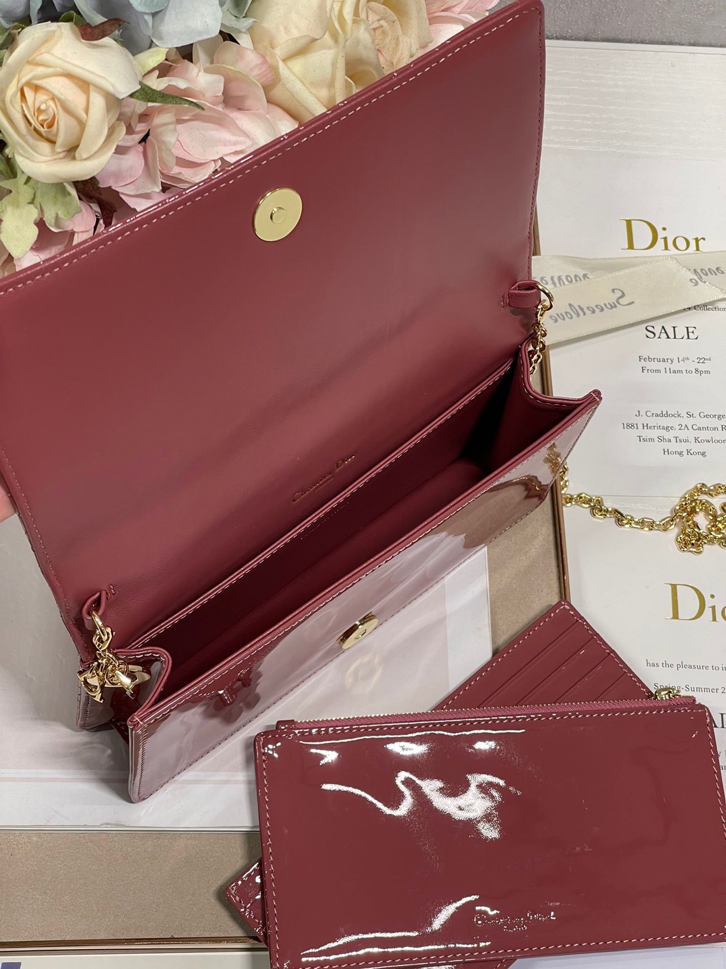 Lady Pouch Crimson Cd Travel Bag