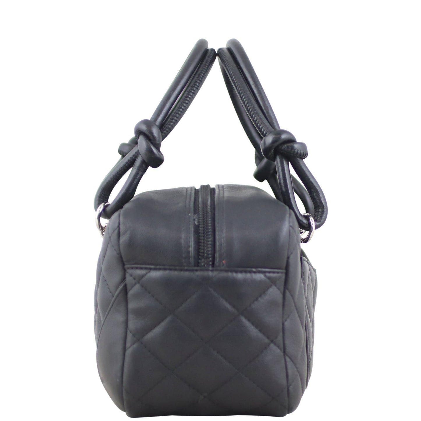 Chanel Cambon Bowler Handbag Quilted Mini Mini Bag