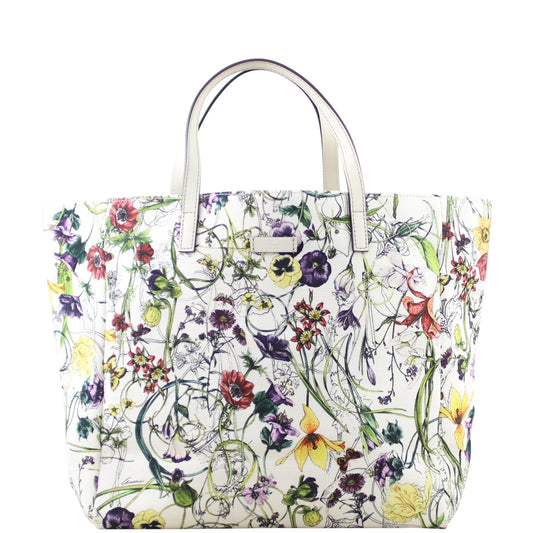 Gucci Flora Canvas Tote