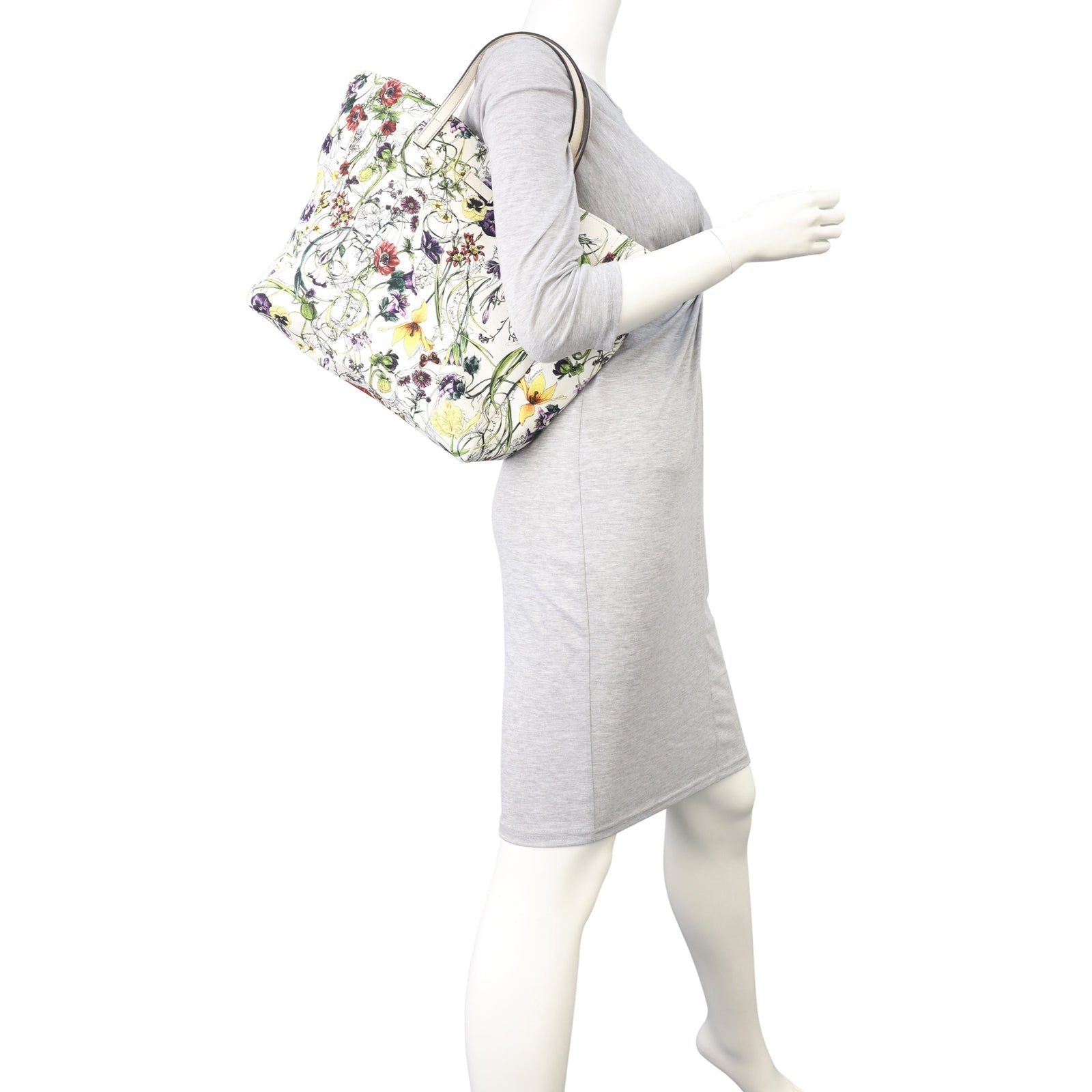 Gucci Flora Canvas Tote