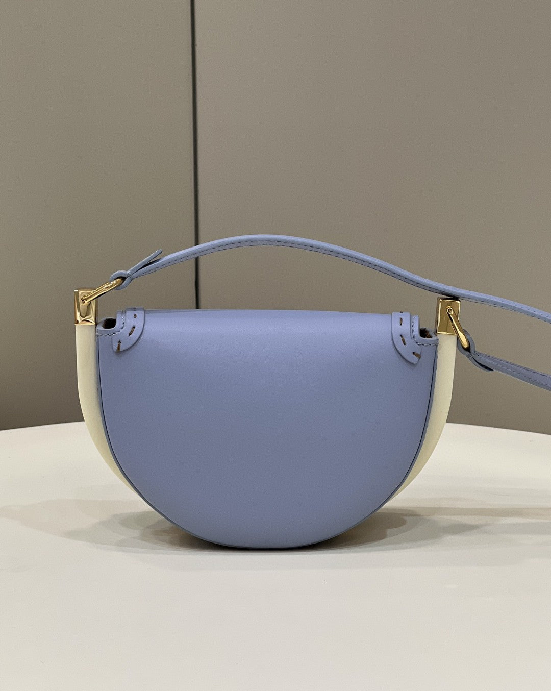 Top QualityTop Quality Moonlight Saddle Blue Handbag