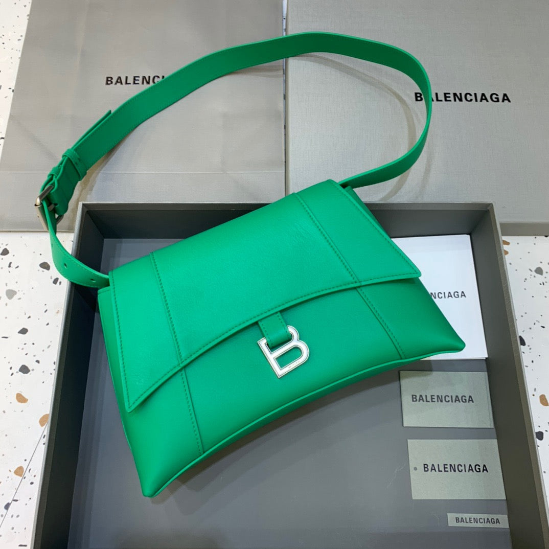 Top Quality Downtown Shoulder Bag In For Green Small