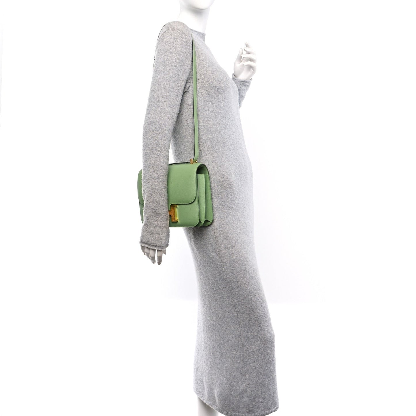 Hermes Epsom Constance Vert Criquet Handbag Travel Bag Vert Criquet 1703400