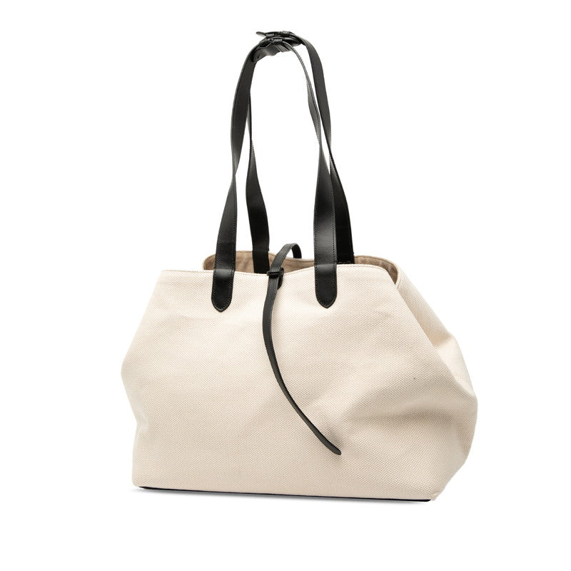Dior Toujours 2Way Bag Leather Canvas Large Travel Bag
