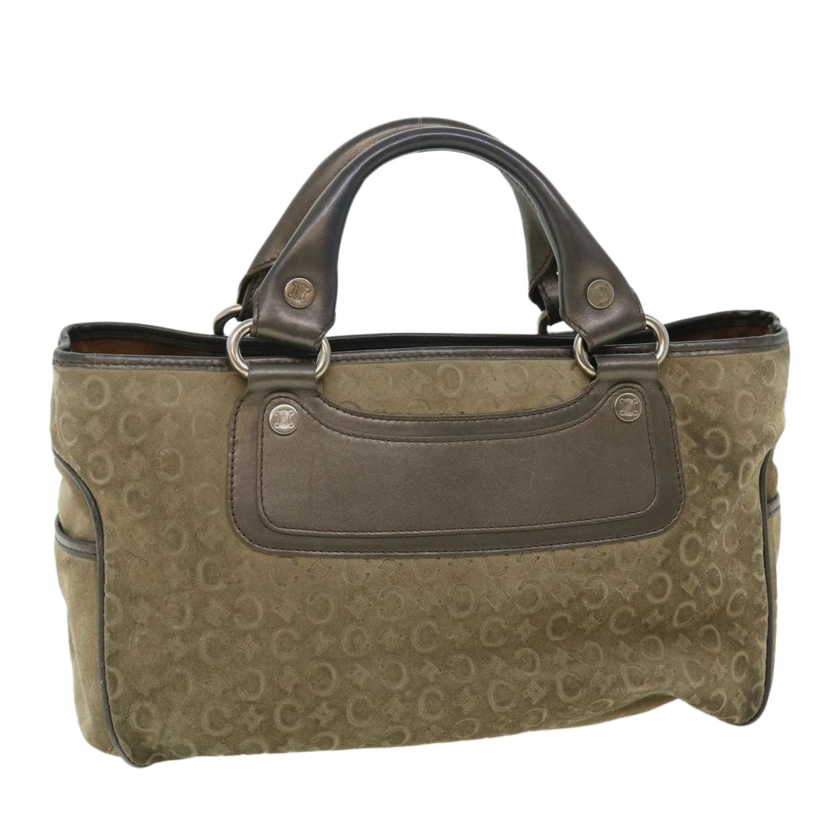 Luxury C Macadam Hand Bag Ep Canvas Brown Travel Bag