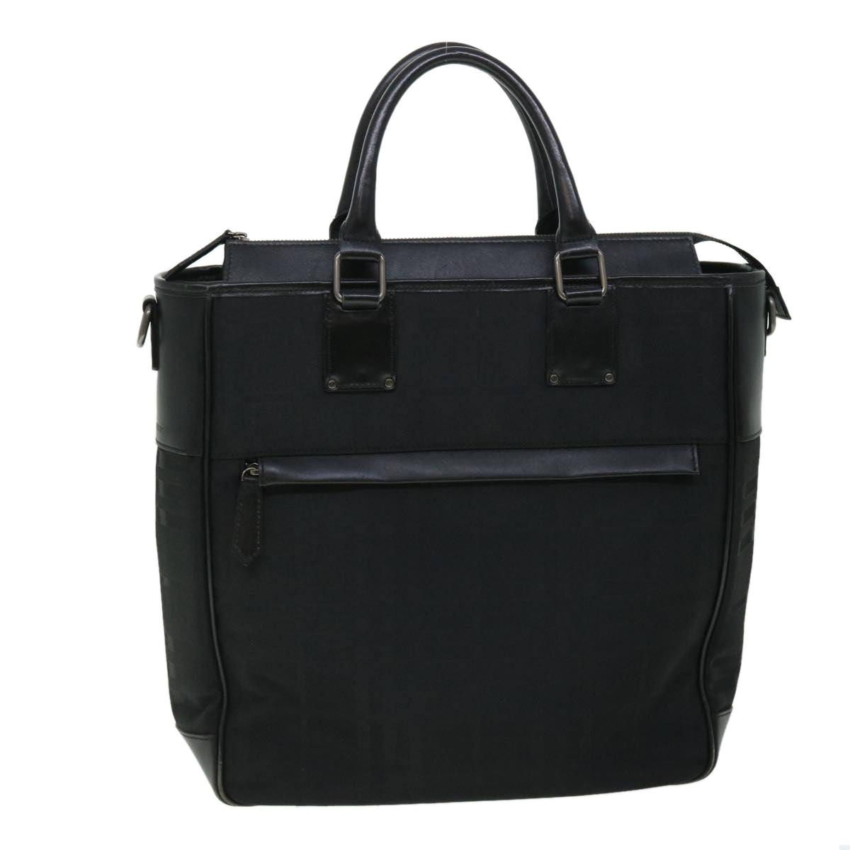 Burberry Luxury Tote Bag Auth Ep1588 Canvas Black