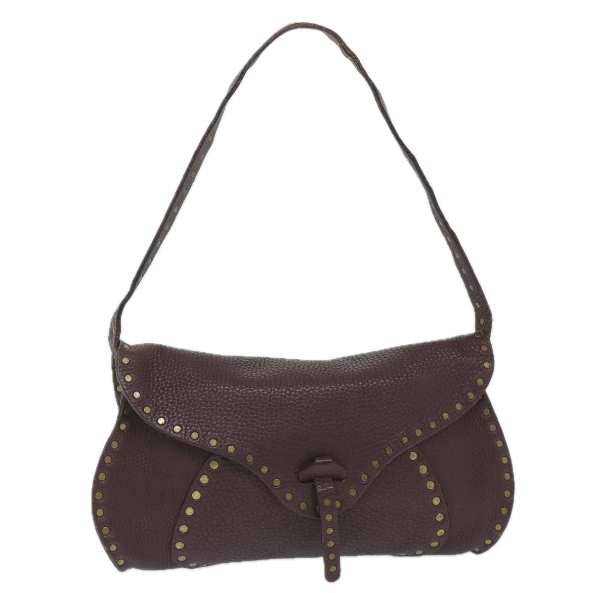 Luxury Shoulder Bag Wine Ep Leather Red
