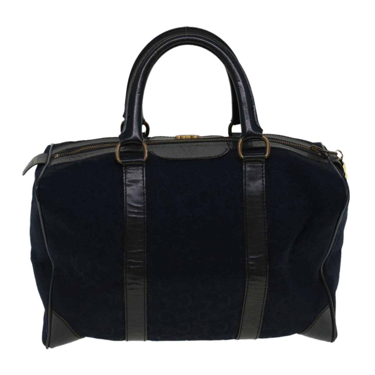 Luxury C Macadam Boston Bag Navy Ep Canvas Travel Bag