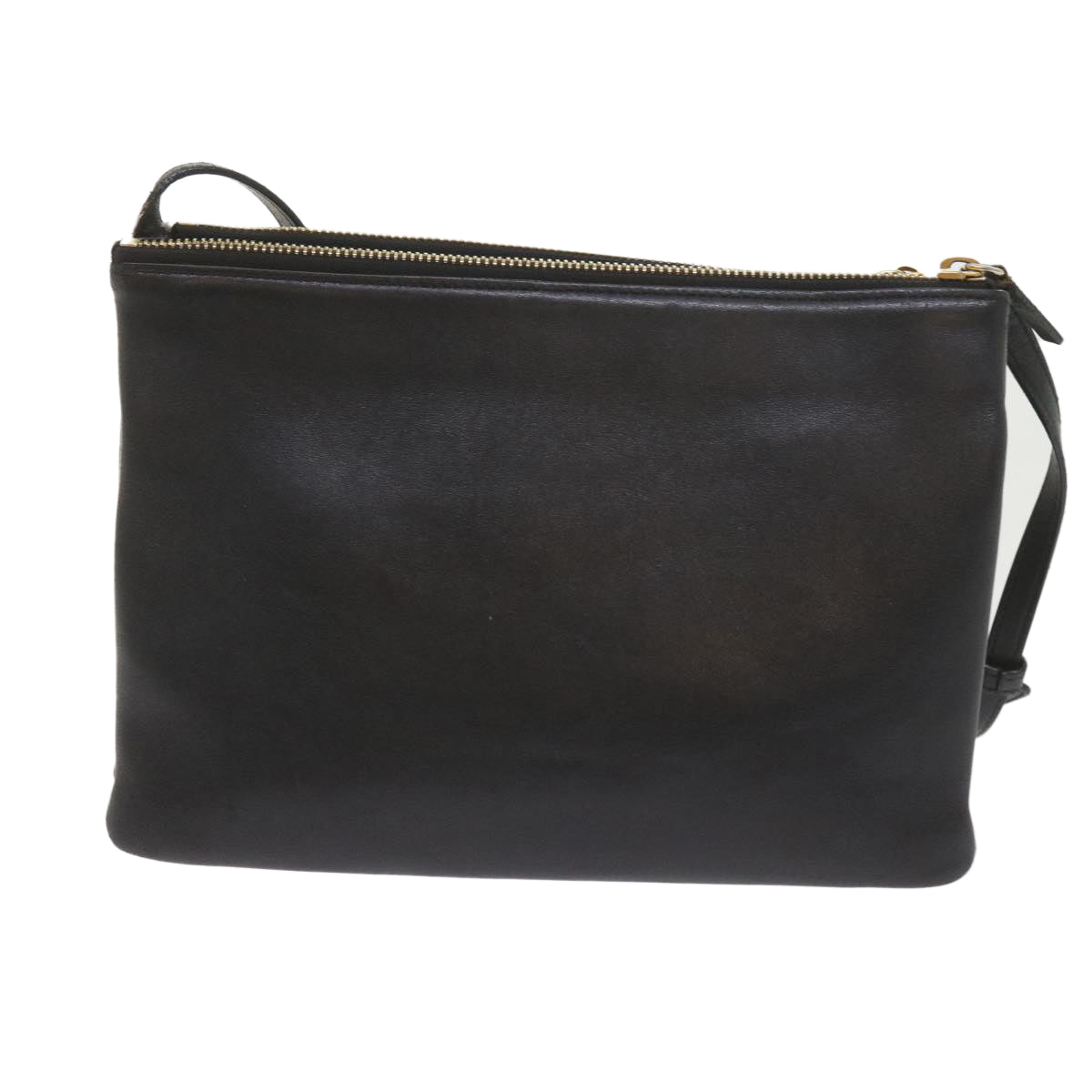 Luxury Trio Pm Shoulder Bag Ep Leather Black