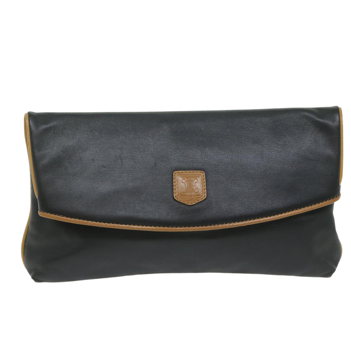 Luxury Clutch Bag Ep Leather Black