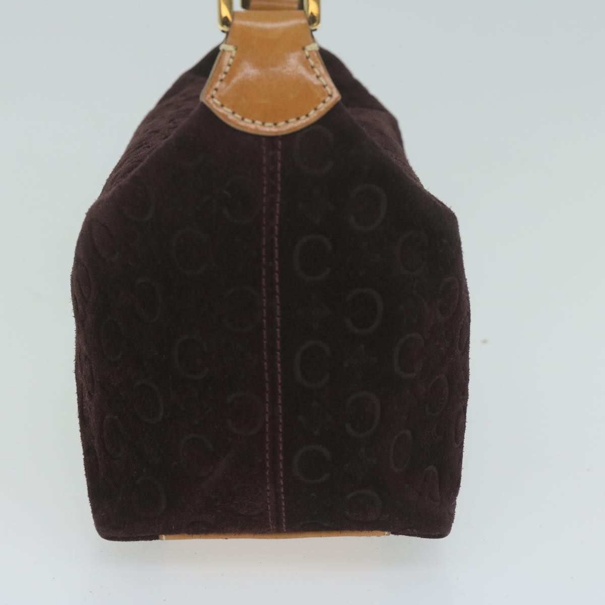 Luxury C Macadam Shoulder Bag Purple Ep Canvas
