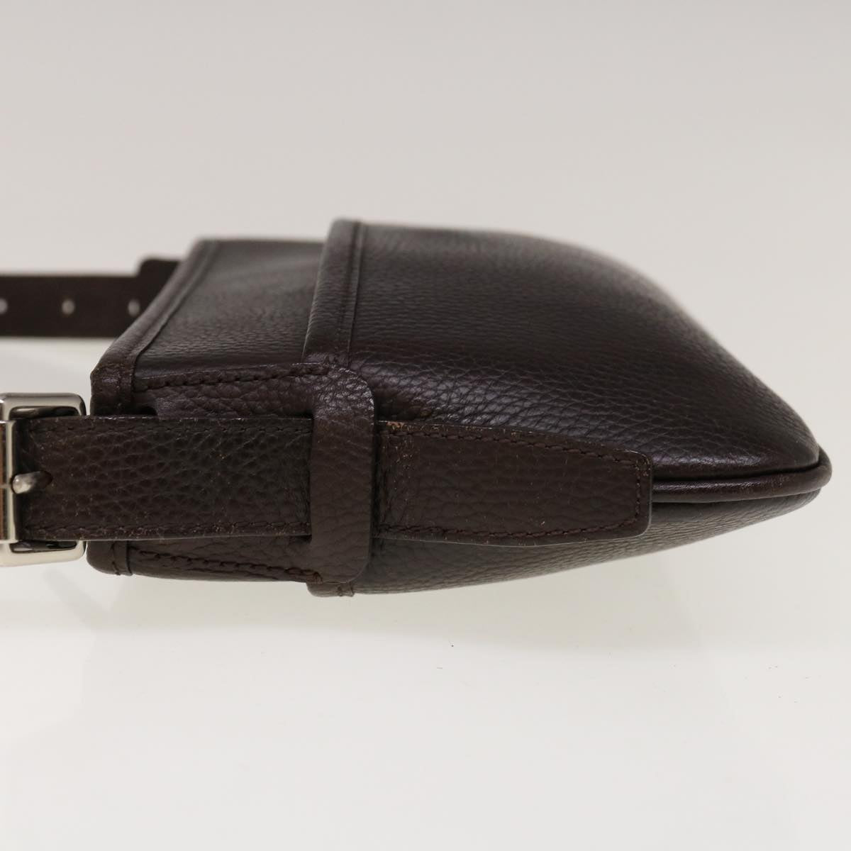 Burberry Luxury Shoulder Bag Auth Ep3221 Leather Brown