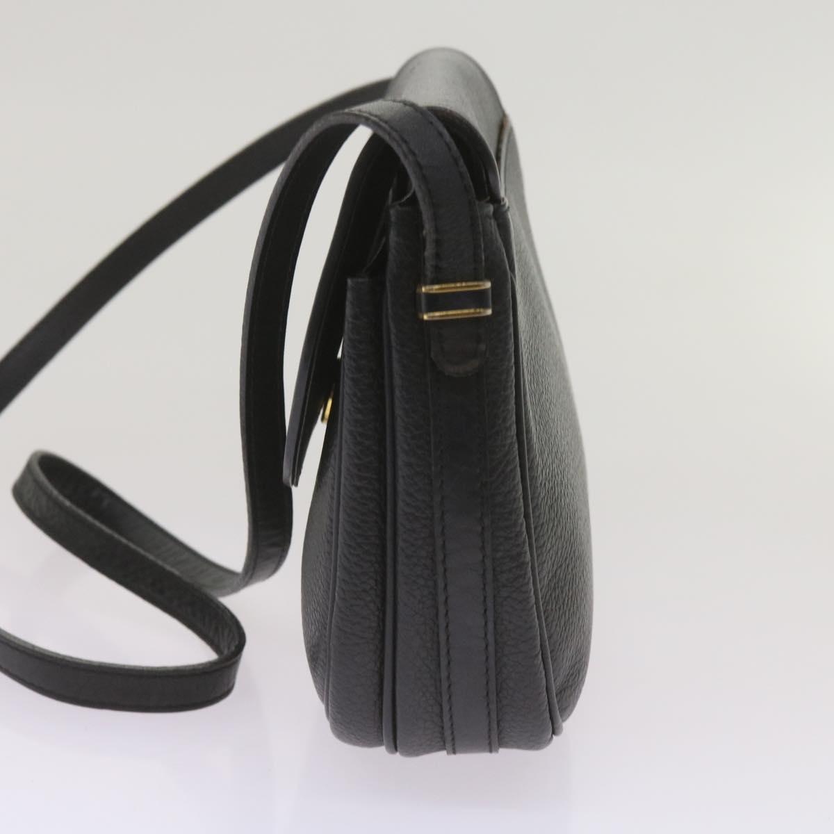 Burberry Luxury ss Shoulder Bag Auth Ep3585 Leather Black