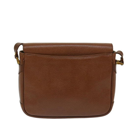 Burberry Luxury ss Shoulder Bag Auth Ep3760 Leather Brown