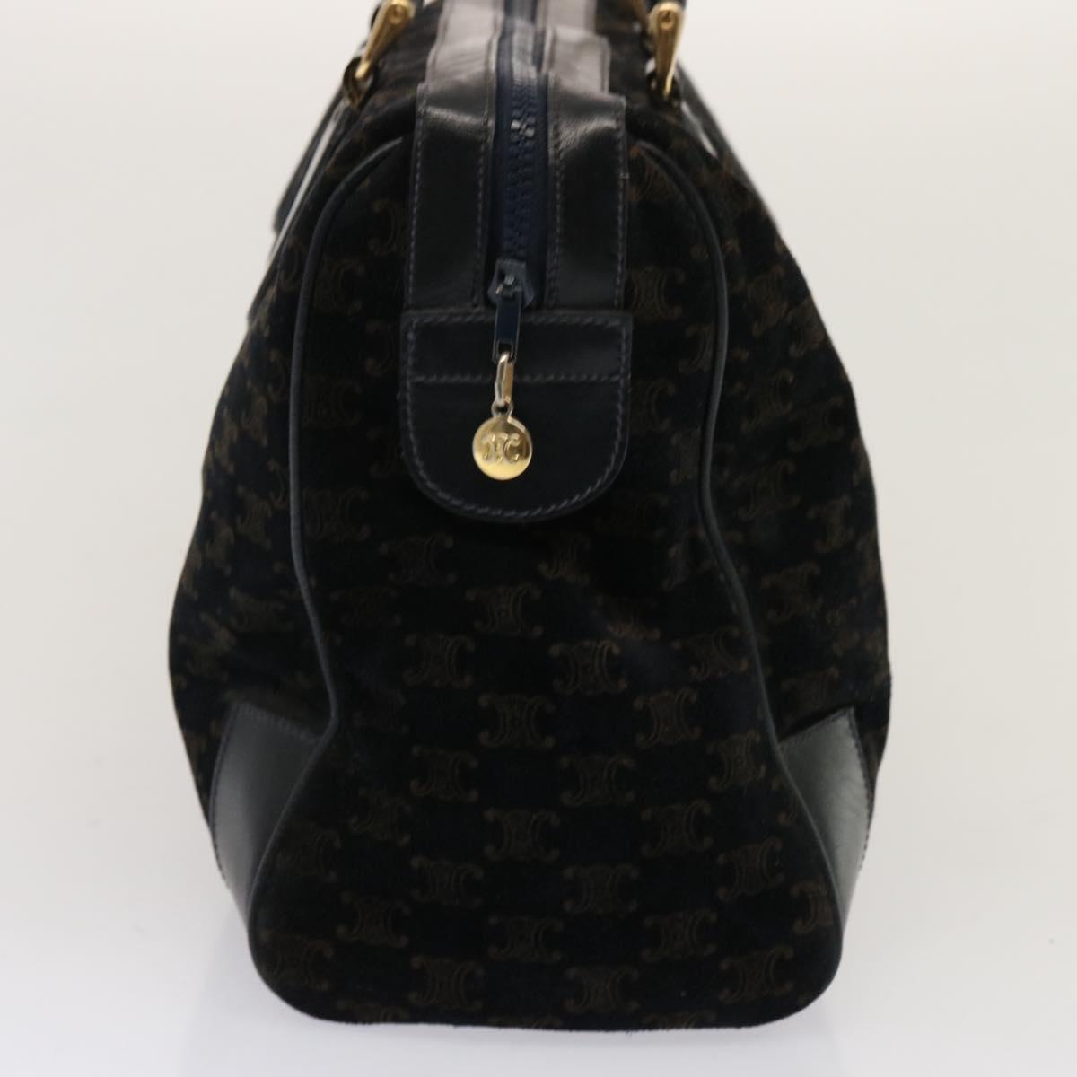 Luxury Macadam Boston Bag Ep Canvas Black Travel Bag