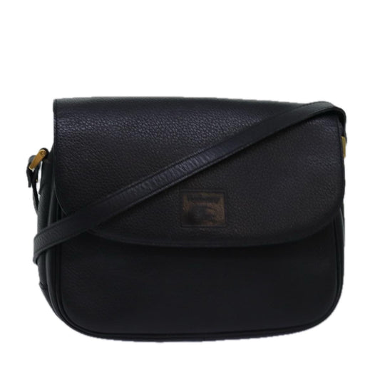 Burberry Luxury ss Shoulder Bag Auth Ep4503 Leather Black