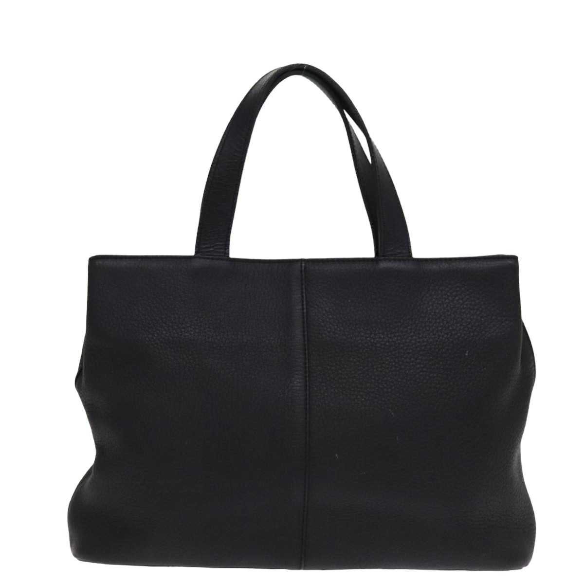 Burberry Luxury ss Hand Bag Auth Ep4536 Leather Black Travel Bag