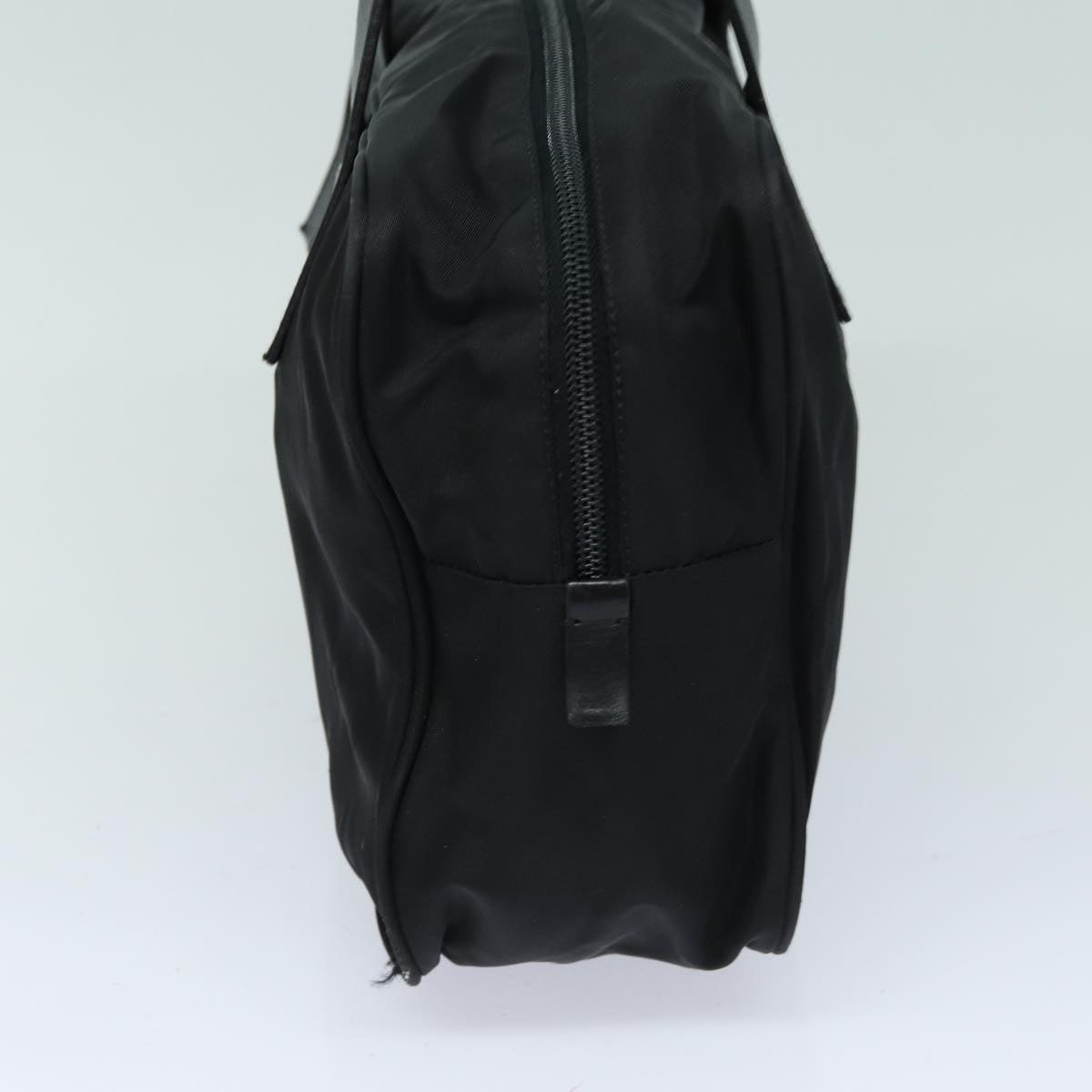 Prada Hand Bag Auth Nylon Black Travel Bag Black Auth Ep4850