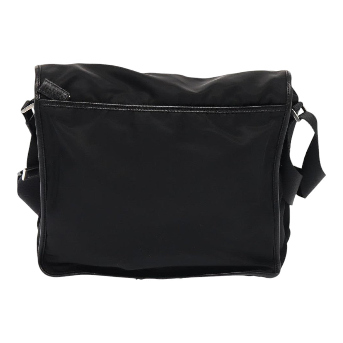 Prada Shoulder Bag Auth Nylon Black Black Auth Ep4902