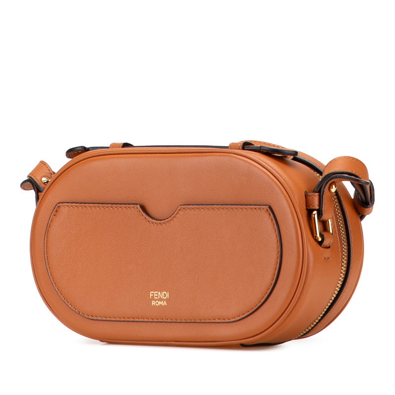 Fendi Lock 2Way Shoulder Bag Leather