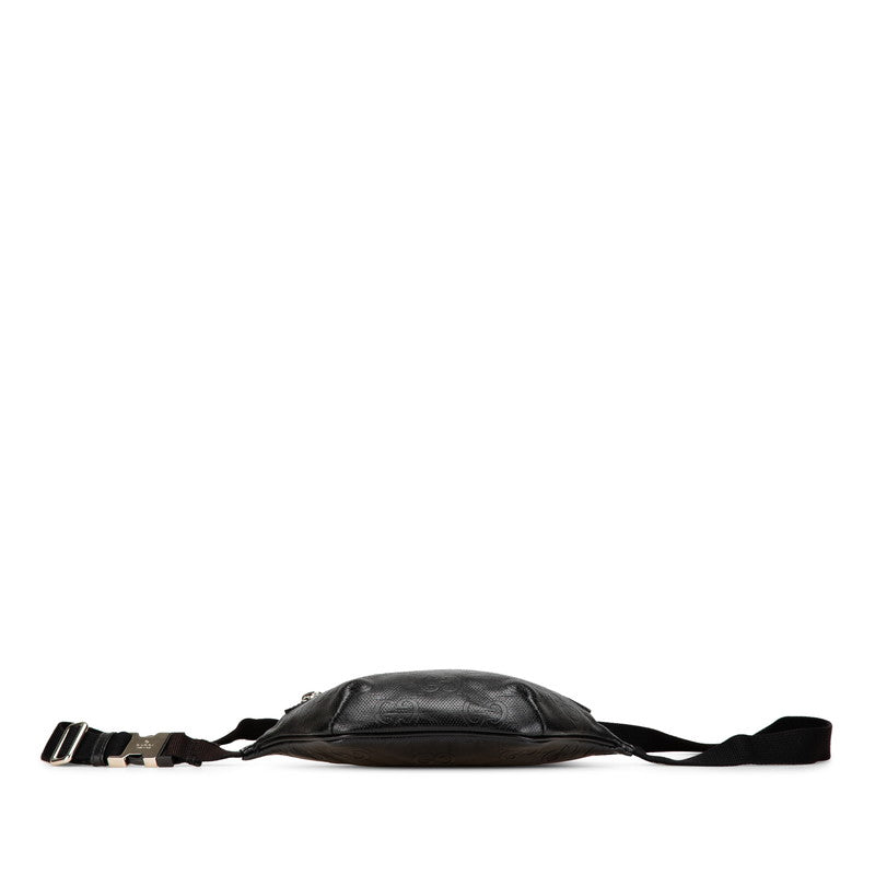 Gucci Embossed Belt Bag Leather Accessory U 2022