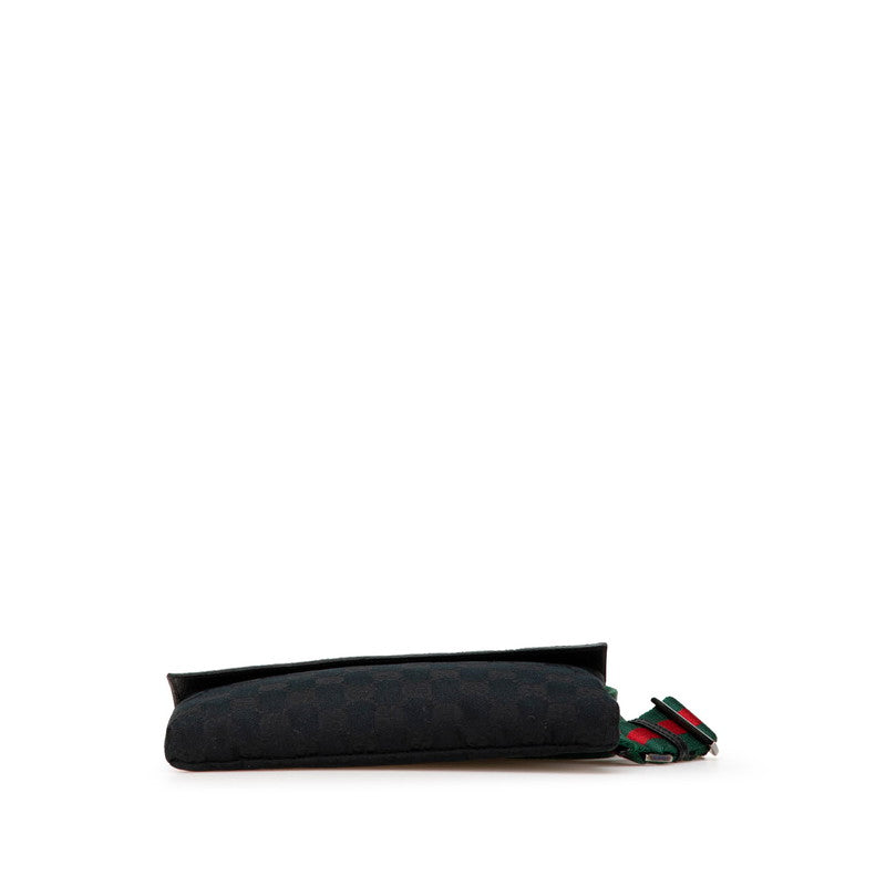 Gucci Waist Bag Leather Canvas Travel Bag Bag 6