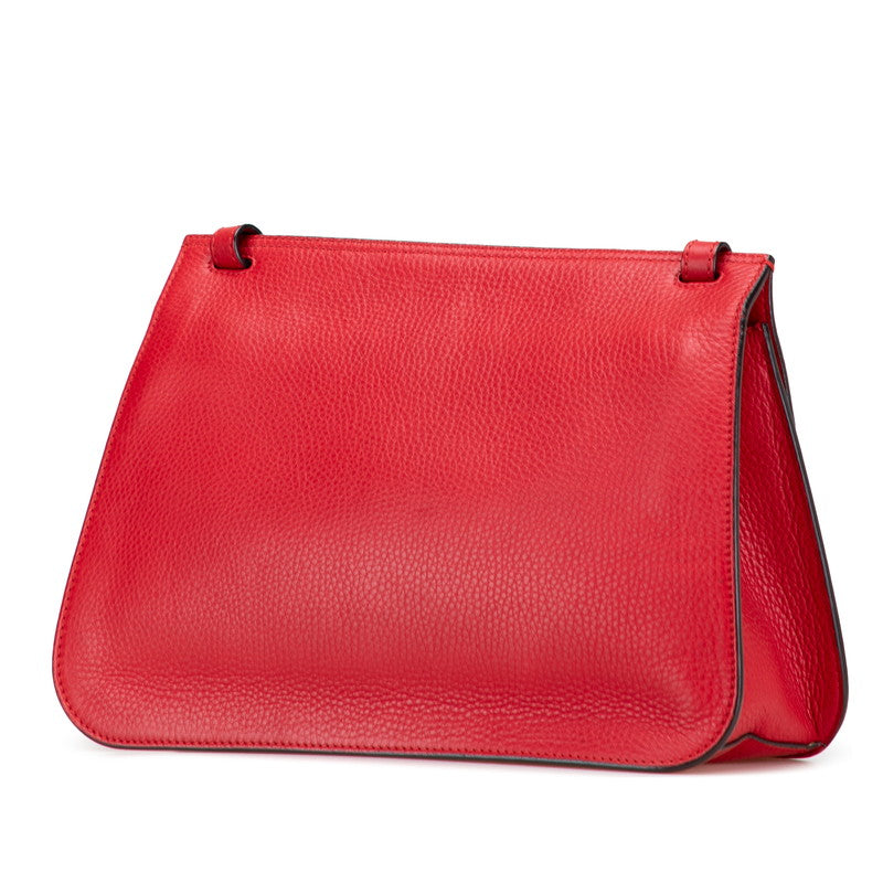 Gucci Bamboo Fringe Tassel Shoulder Bag Leather Jewelry
