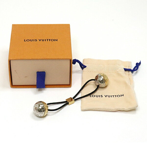 Louis Vuitton hair accessory M80266 PLANETE Black Gold Silver Handbag