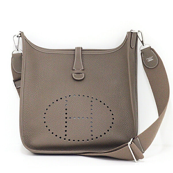 Shoulder Bag Taurillon Clemence Etope Evelyn Pm
