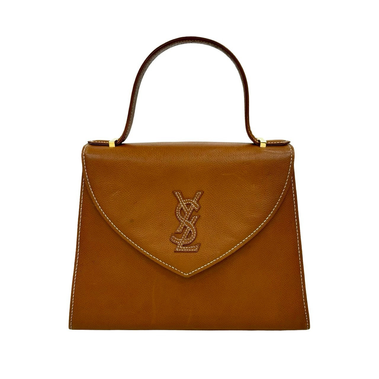 YSL Saint Laurent Yves Handbag Leather Travel Bag Leather Handbag 9