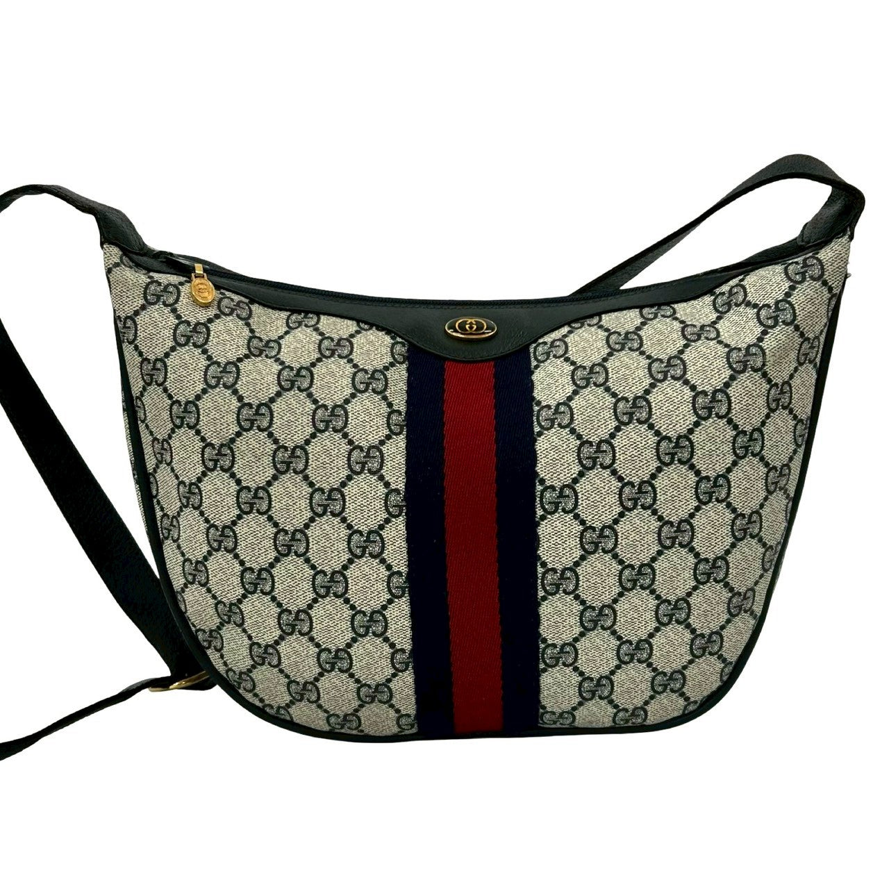 Gucci Shoulder Bag Leather Logo Bag 3